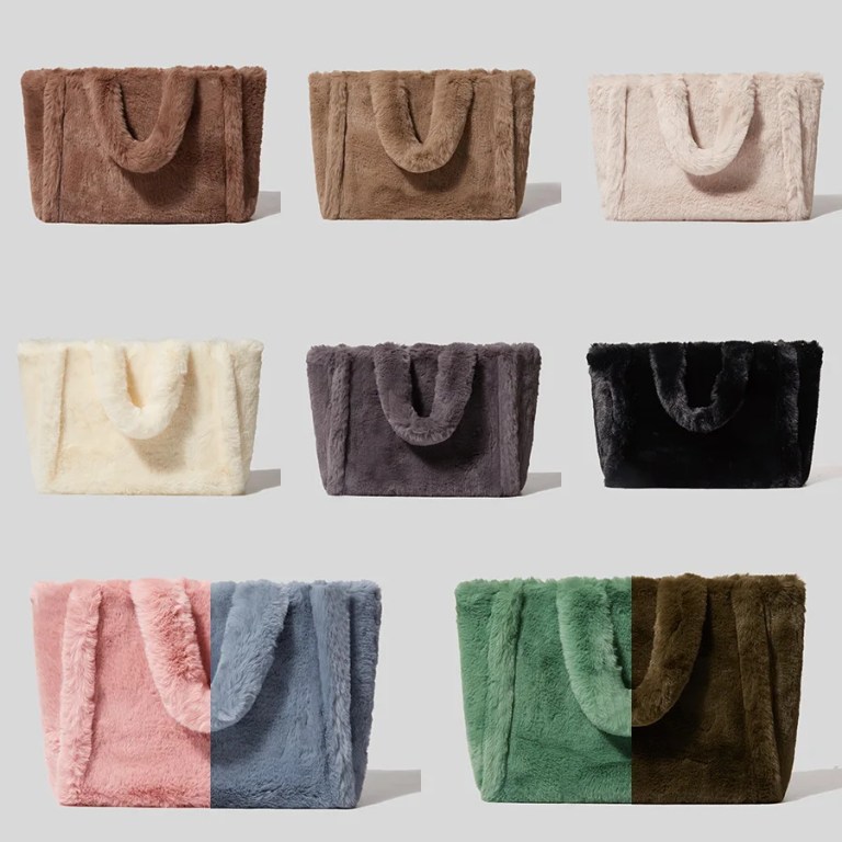 Gorgeous Plush Faux Fur Tote Bag Gorgeous Plush Faux Fur Tote Bag