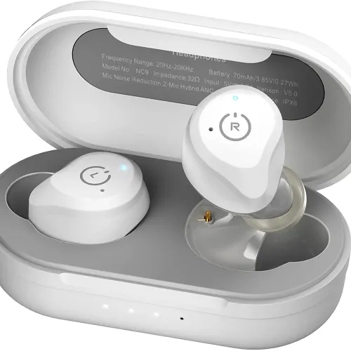 TOZO NC9 Wireless Earphone Hybrid Active Noise Cancelling ,Bluetooth Earbuds