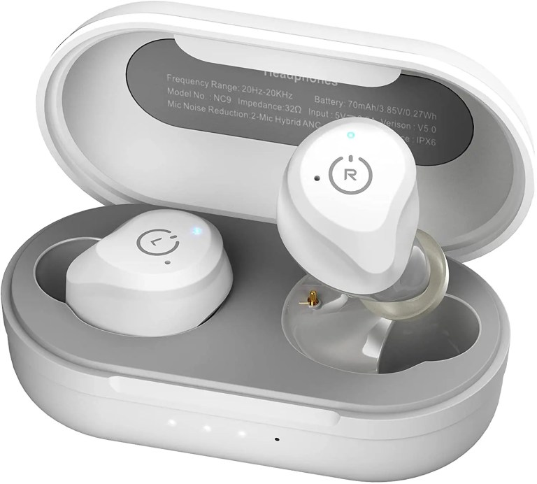 TOZO NC9 Wireless Earphone Hybrid Active Noise Cancelling ,Bluetooth Earbuds