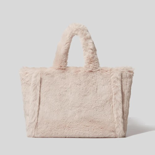 Gorgeous Plush Faux Fur Tote Bag Gorgeous Plush Faux Fur Tote Bag