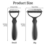 Dog Cat Hair Removal Comb Pet Long Hair Short Hair Pet Grooming Care De-matting Brush Dog Cat Hair Removal Comb Pet Long Hair Short Hair Pet Grooming Care De-matting Brush
