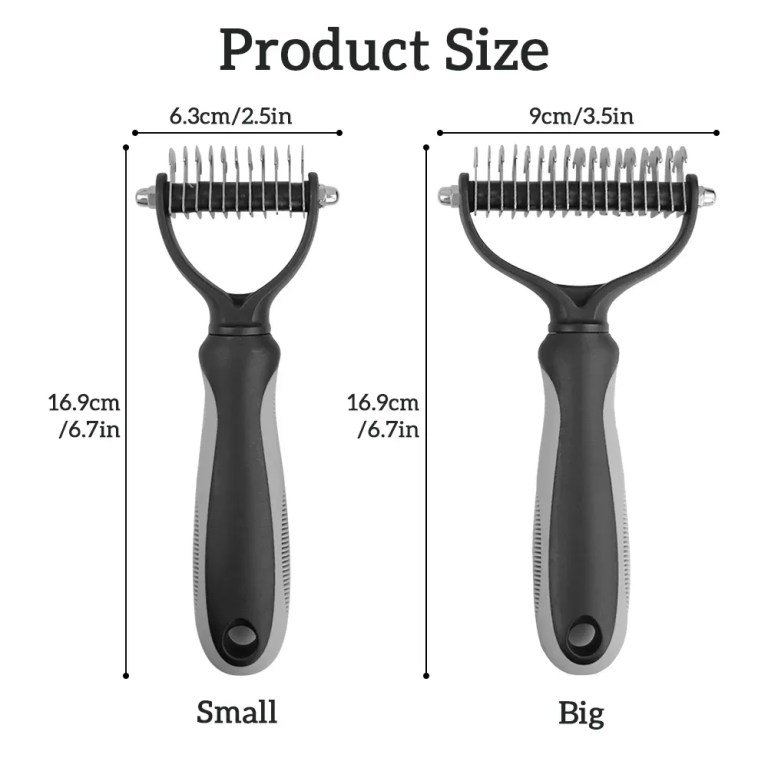 Dog Cat Hair Removal Comb Pet Long Hair Short Hair Pet Grooming Care De-matting Brush Dog Cat Hair Removal Comb Pet Long Hair Short Hair Pet Grooming Care De-matting Brush