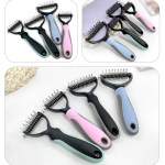 Dog Cat Hair Removal Comb Pet Long Hair Short Hair Pet Grooming Care De-matting Brush Dog Cat Hair Removal Comb Pet Long Hair Short Hair Pet Grooming Care De-matting Brush