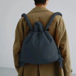 Casual nylon puffer padded tote crossbody bag Casual nylon puffer padded tote crossbody bag