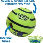 Wobble Wag Giggle Glow Ball Interactive Dog Toy