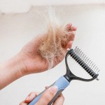 Professional Pet De-shedding Pet Fur comb brush for cats or dogs