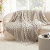 Faux fur Plush Autumn Winter Warm Bed Blanket Soft Sofa Blanket