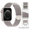 Magnetic Milanese strap For Apple watch 9 8 7 41mm 45mm Ultra/2 49mm Metal Breathable Band For iWatch