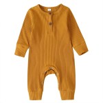 Newborn Infant Baby Boys Girls Cotton Romper Playsuits