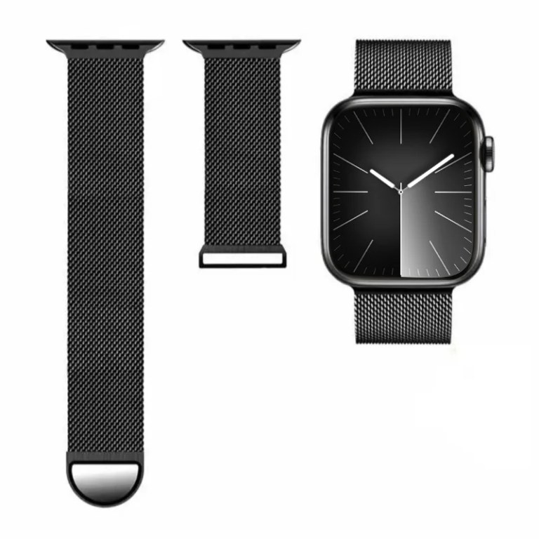 Magnetic Milanese strap For Apple watch 9 8 7 41mm 45mm Ultra/2 49mm Metal Breathable Band For iWatch