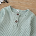 Newborn Infant Baby Boys Girls Cotton Romper Playsuits