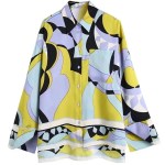 Luxurious Pyjama 2 Piece with Pants Vibrant Set 70’s Queen Luxurious Pyjama 2 Piece with Pants Vibrant Set 70’s Queen