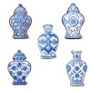 Blue & White Porcelain Vase Decorative Cushion Pillow Blue & White Porcelain Vase Decorative Cushion Pillow