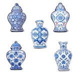 Blue & White Porcelain Vase Decorative Cushion Pillow Blue & White Porcelain Vase Decorative Cushion Pillow