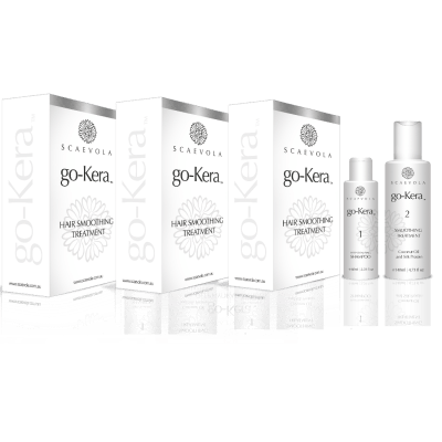 Go-Kera Hair Smoothing Treatment Trio