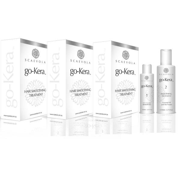 Go-Kera Hair Smoothing Treatment Trio