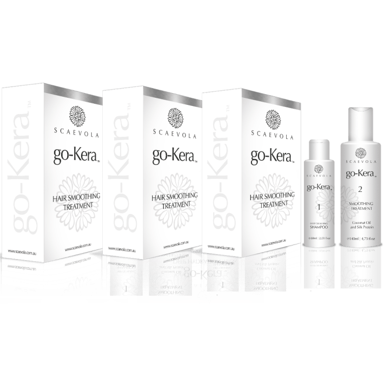 Go-Kera Hair Smoothing Treatment Trio