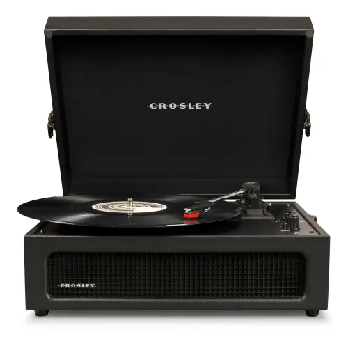 Crosley Voyager Black – Bluetooth Portable Turntable