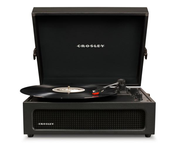 Crosley Voyager Black – Bluetooth Portable Turntable Crosley Voyager Black – Bluetooth Portable Turntable