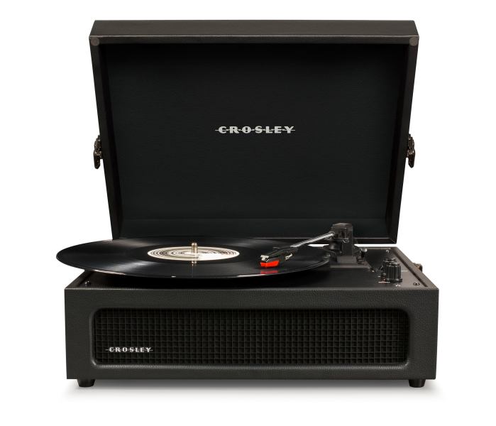 Crosley Voyager Black – Bluetooth Portable Turntable Crosley Voyager Black – Bluetooth Portable Turntable