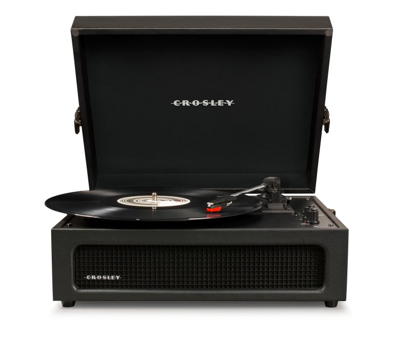 Crosley Voyager Black – Bluetooth Portable Turntable