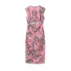 Women’s Hollow Midriff Flower Print Slim Back Slit Sundress Women’s Hollow Midriff Flower Print Slim Back Slit Sundress