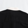 Women’s Slim Fit Polo Collar Single Breasted Black Shirt Mini Dress Women’s Slim Fit Polo Collar Single Breasted Black Shirt Mini Dress