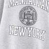 NYC Autumn/Winter Preppy Thick Warm Oversize Loose Sweatshirt NYC Autumn/Winter Preppy Thick Warm Oversize Loose Sweatshirt