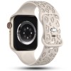 Strap For Apple Watch Band Engraved Leopard Print Design