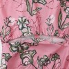 Women’s Hollow Midriff Flower Print Slim Back Slit Sundress Women’s Hollow Midriff Flower Print Slim Back Slit Sundress
