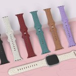 Strap For Apple Watch Band Engraved Leopard Print Design