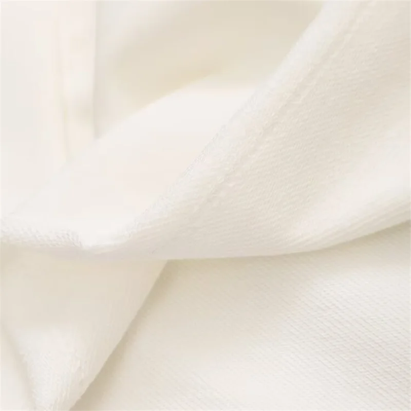 LA Women’s Monogram Print Long Sleeve Oversize Cropped Sweatshirt + Short Set