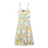 Women’s Holiday Lemon Print Slip Dress Women’s Holiday Lemon Print Slip Dress