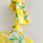 Women’s Lemon Print Sleeveless Mini Dress with Adjustable shoulder strap Women’s Lemon Print Sleeveless Mini Dress with Adjustable shoulder strap