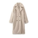 Women’s Teddy Bear Stylish Thick Warm Faux Fur Fleece Long Coat Women’s Teddy Bear Stylish Thick Warm Faux Fur Fleece Long Coat