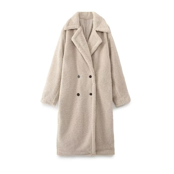 Women’s Teddy Bear Stylish Thick Warm Faux Fur Fleece Long Coat Women’s Teddy Bear Stylish Thick Warm Faux Fur Fleece Long Coat