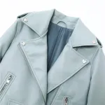 Versatile Detachable Epaulet Leather Motorcycle Jacket – Perfect for Spring & Autumn Rides! Versatile Detachable Epaulet Leather Motorcycle Jacket – Perfect for Spring & Autumn Rides!