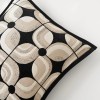Black Khaki Pillows Geometric Cushion Cover