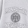 NYC Autumn/Winter Preppy Thick Warm Oversize Loose Sweatshirt NYC Autumn/Winter Preppy Thick Warm Oversize Loose Sweatshirt