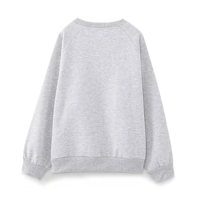 NYC Autumn/Winter Preppy Thick Warm Oversize Loose Sweatshirt NYC Autumn/Winter Preppy Thick Warm Oversize Loose Sweatshirt