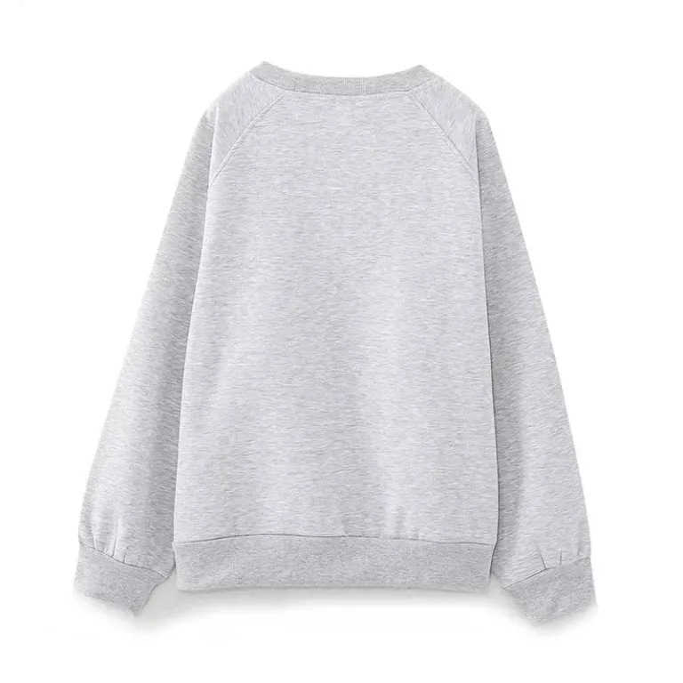 NYC Autumn/Winter Preppy Thick Warm Oversize Loose Sweatshirt NYC Autumn/Winter Preppy Thick Warm Oversize Loose Sweatshirt