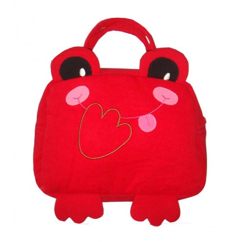 Kids Tree Frog Lunch Box Red