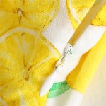 Women’s Lemon Print Sleeveless Mini Dress with Adjustable shoulder strap Women’s Lemon Print Sleeveless Mini Dress with Adjustable shoulder strap