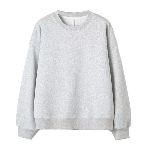 Women’s Round-Neck Long Sleeve Oversize Loose Pullover Top Women’s Round-Neck Long Sleeve Oversize Loose Pullover Top