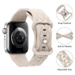Silicone strap For Apple Watch Band – braided bracelet