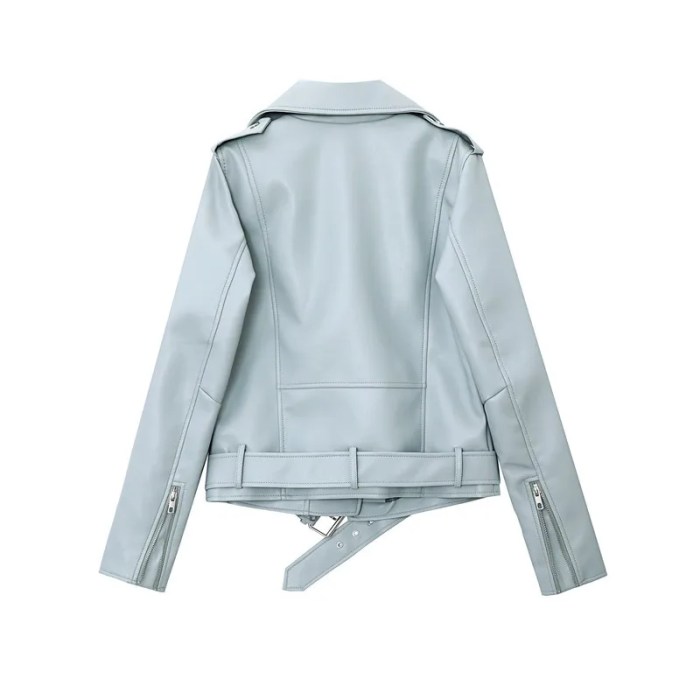 Versatile Detachable Epaulet Leather Motorcycle Jacket – Perfect for Spring & Autumn Rides!
