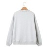 Women’s Round-Neck Long Sleeve Oversize Loose Pullover Top Women’s Round-Neck Long Sleeve Oversize Loose Pullover Top