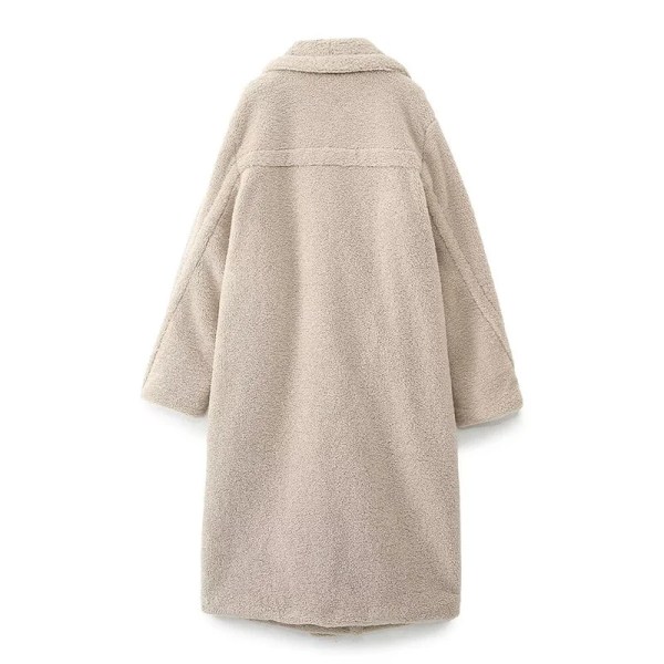 Women’s Teddy Bear Stylish Thick Warm Faux Fur Fleece Long Coat Women’s Teddy Bear Stylish Thick Warm Faux Fur Fleece Long Coat