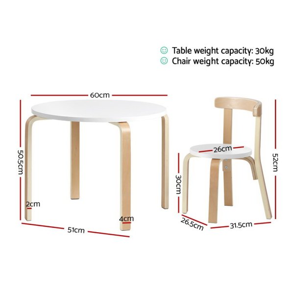 Keezi 3PCS Kids Table and Chairs Set Activity Toy Play Desk Keezi 3PCS Kids Table and Chairs Set Activity Toy Play Desk
