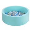 Keezi Kids Ball Pit 90x30cm Ocean Foam Play Pool Barrier Toys Children Blue Keezi Kids Ball Pit 90x30cm Ocean Foam Play Pool Barrier Toys Children Blue